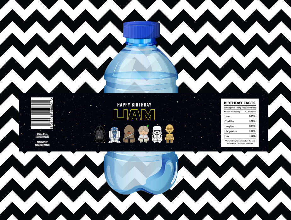 Star wars juice/water labels (10)