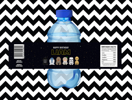 Star wars juice/water labels (10)