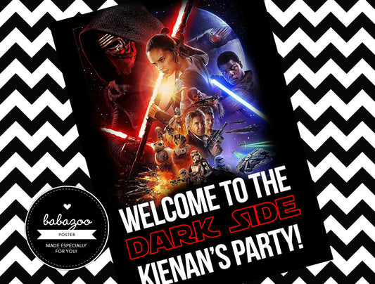 Star wars welcome poster