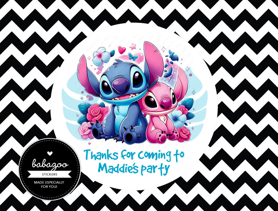 Stitch stickers (10)