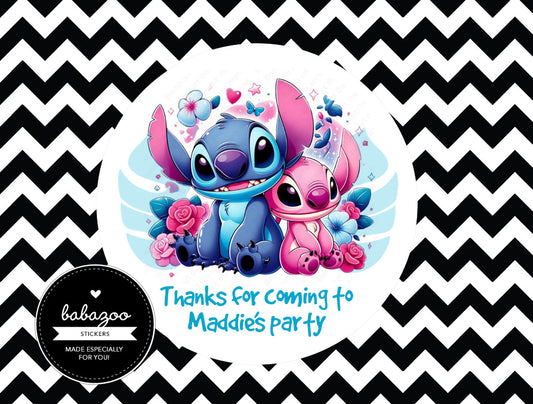 Stitch stickers (10)