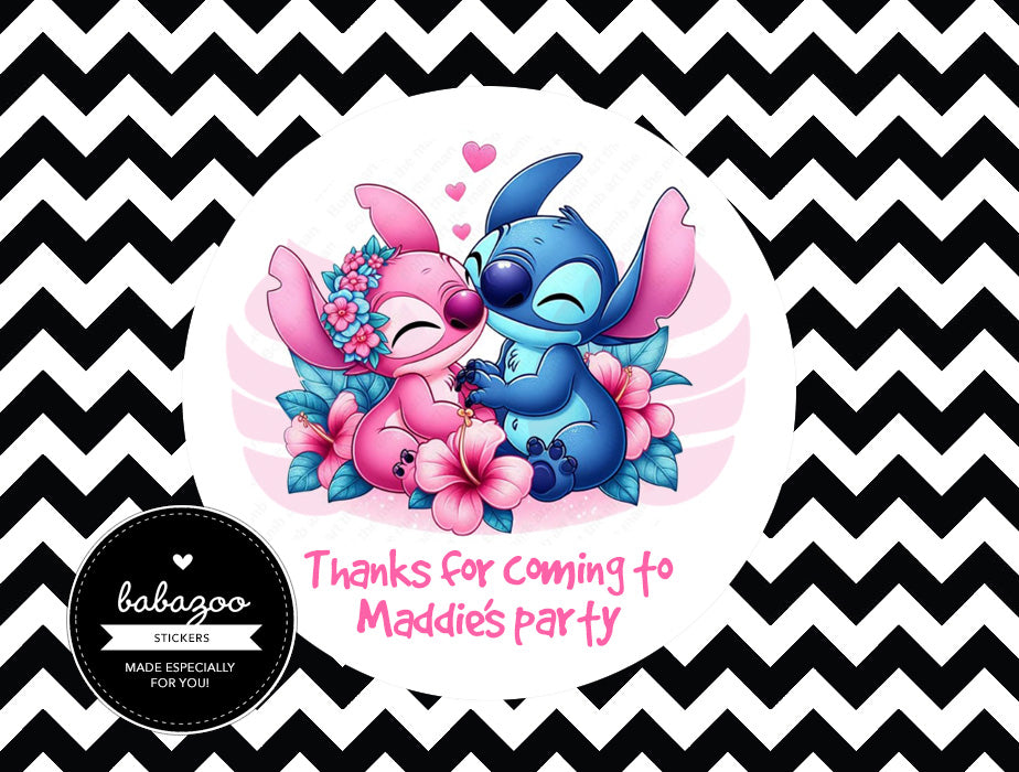 Stitch stickers (10)