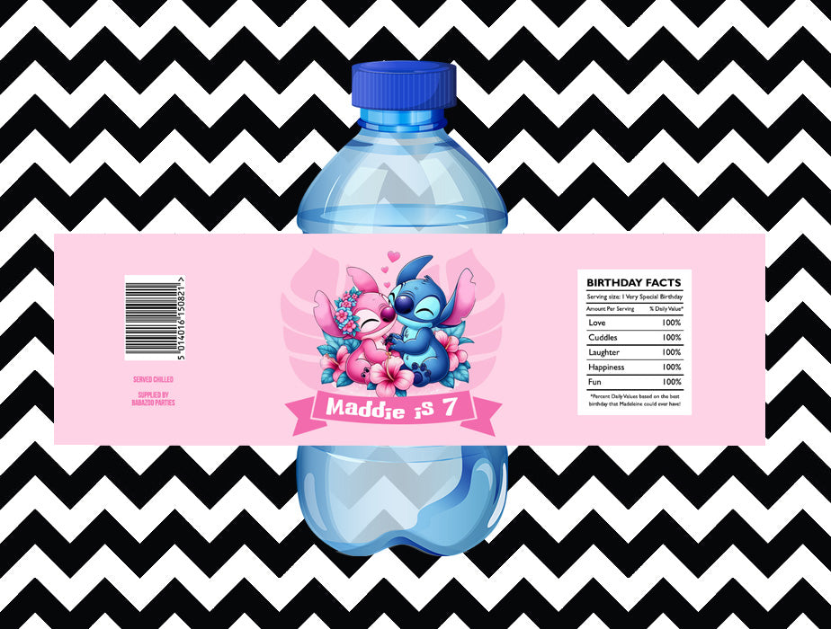 Stitch juice/water labels (10)