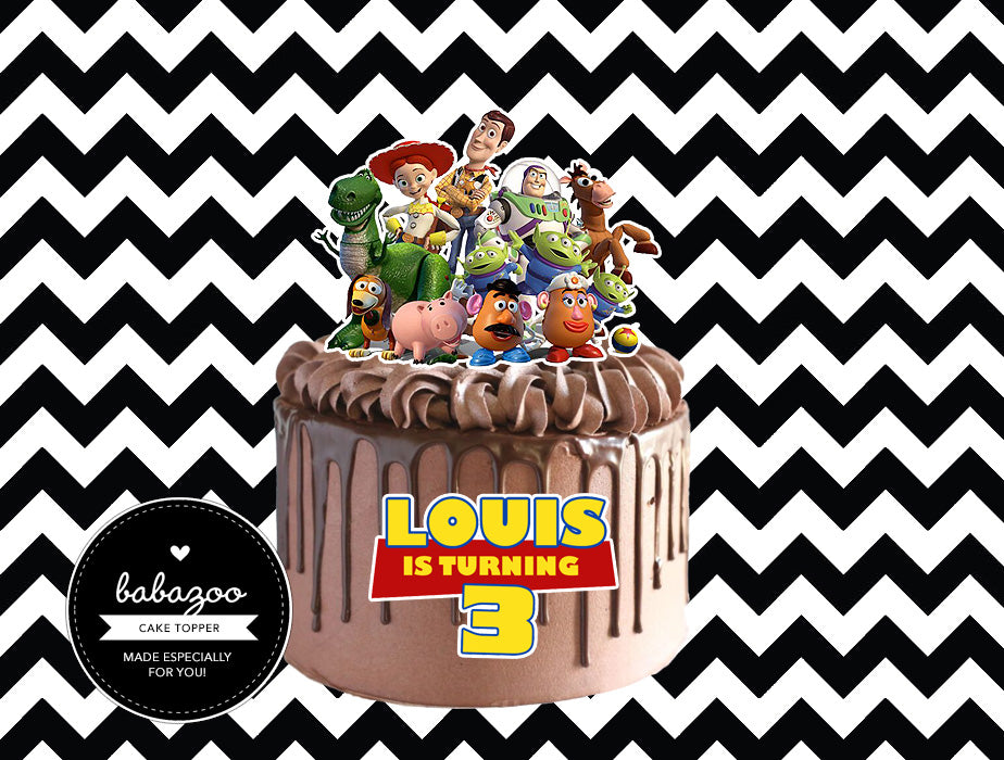 Toy Story cake topper