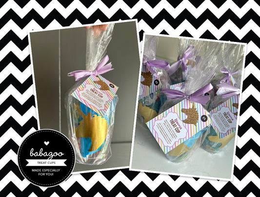 Unicorn treat cups