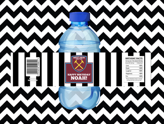 West Ham juice/water labels (10)