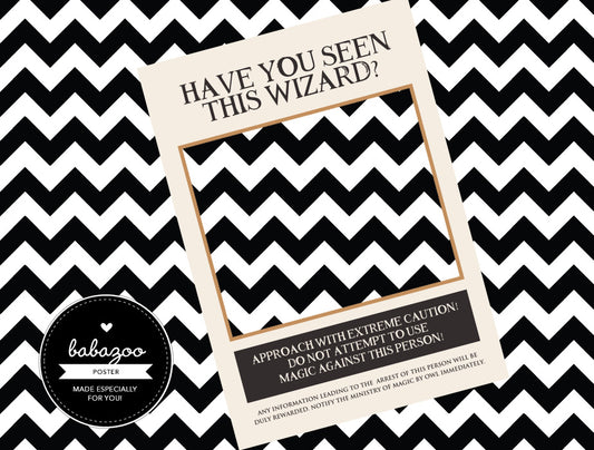 Have you seen this wizard? poster